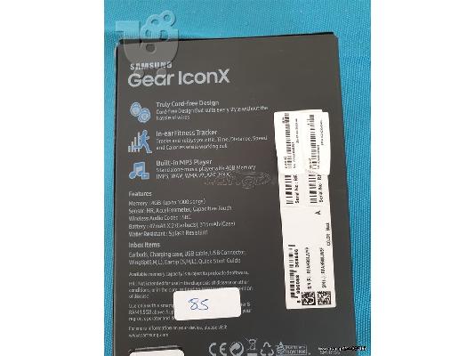Samsung Gear Icon X Μαυρα (SM-R150)